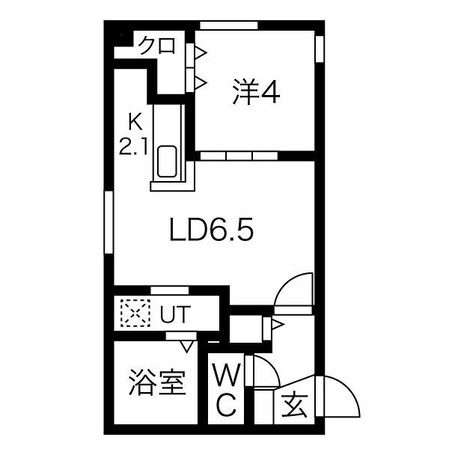 F-HOUSE発寒の物件間取画像